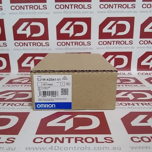 CJ1W-AD041-V1 | Omron | Analog Input Module, 4 Point, 4-20mA, Opened