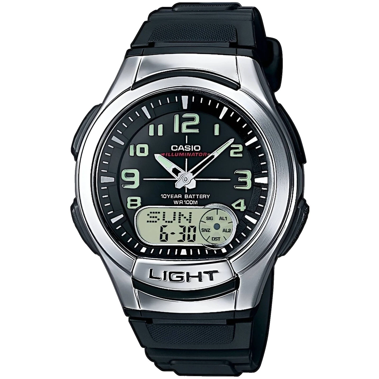 Casio Databank Analog & Digital Wristwatches with Alarm