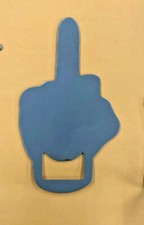 Made in USA beer bottle opener give you the bird steel unique