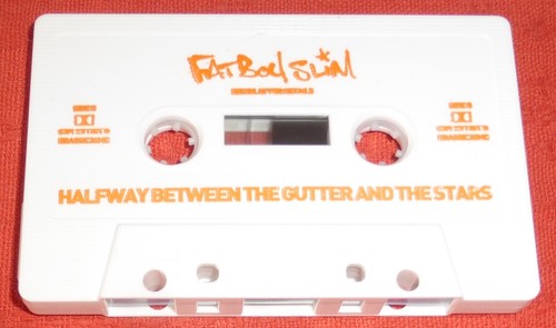 FATBOY SLIM - UK CASSETTE TAPE - HALFWAY BETWEEN THE GUTTER AND THE STARS - Picture 2 of 4
