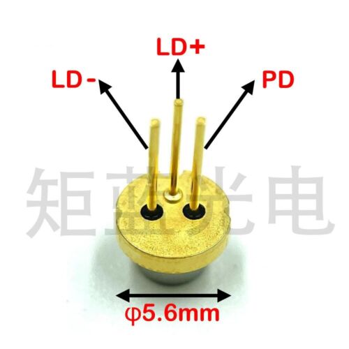 10 Stück QSI QL90F7SA-L 5,6mm Nahinfrarot (NIR) 905nm 10mW Laserdiode mit PD - Bild 2 von 5