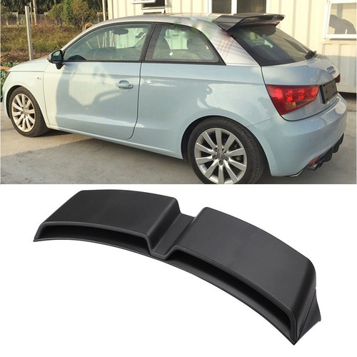 Matte-Black Rear Roof Spoiler Top Window Wing Lip for Audi A1 2-Door 2010-2014 - Picture 2 of 12
