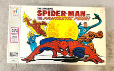 1977 Amazing SPIDER-MAN Game w/ The FANTASTIC FOUR MB Board
