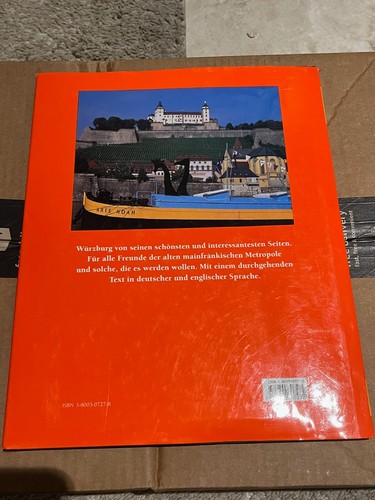Würzburg by Süß & Thierfelder - Bilingual German/English Pictorial Book - 1996 - Picture 2 of 4