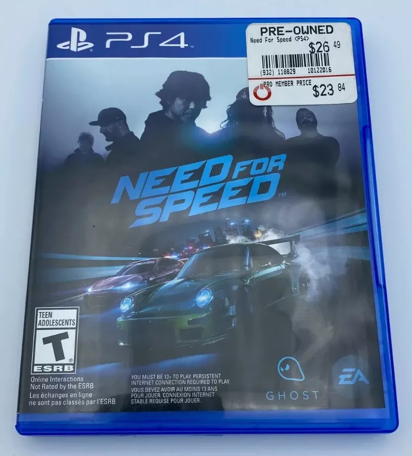 Need for Speed - PlayStation 4, PlayStation 4