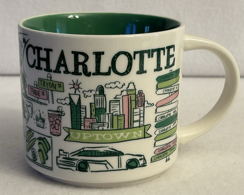 Starbucks Been There Series Charlotte Mug 2023 14 oz Coffee Cup