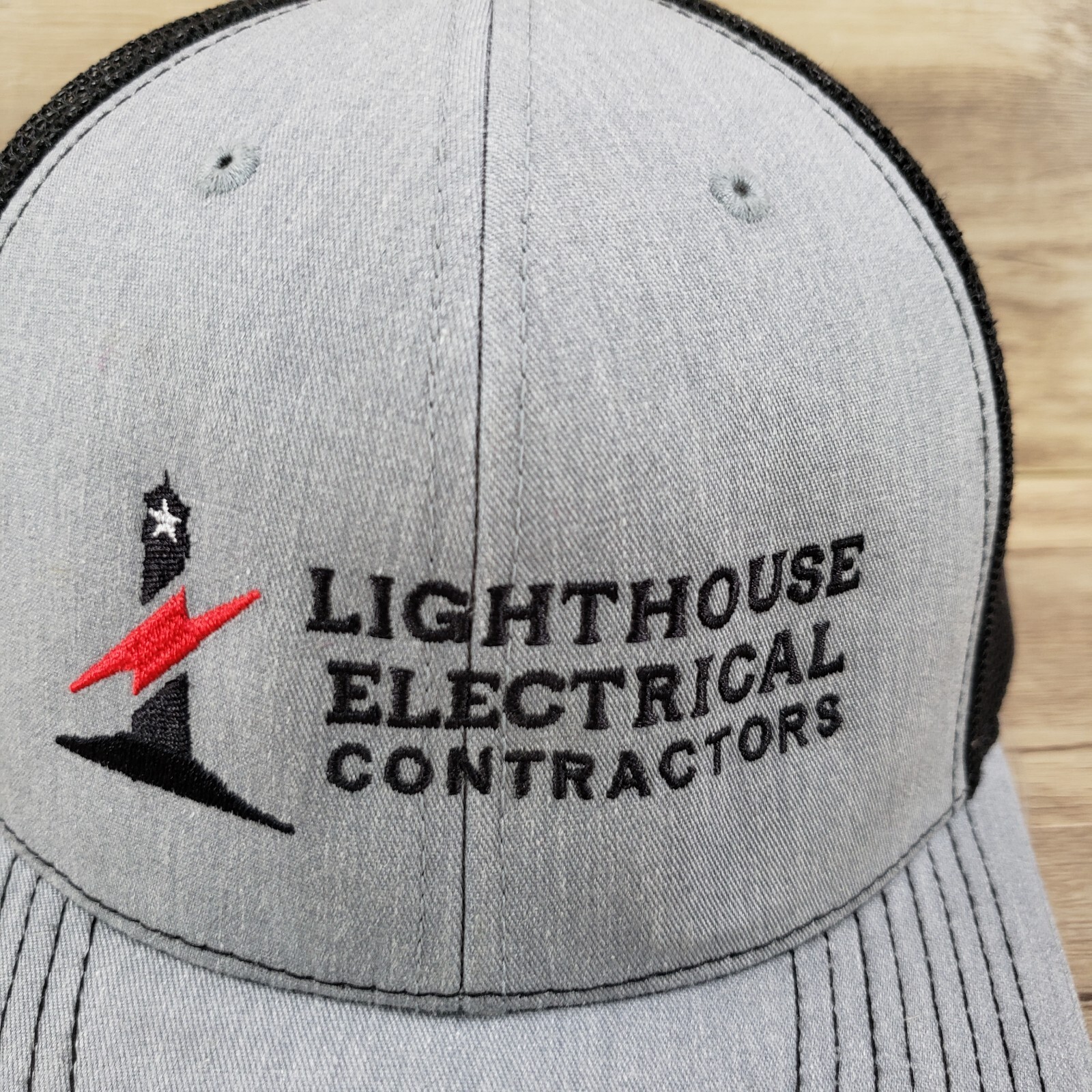 Lighthouse Electrical Contractors Hat Cap Snapbac… - image 2