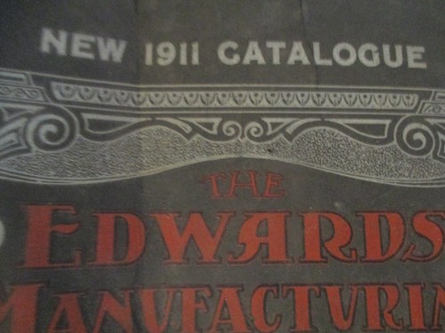 Antique 1911 Edwards Manufacturing Metal Ceilings Tiles/Wall Catalog &Letterhead - Picture 2 of 17
