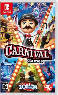 Carnival Games Switch Nintendo Spiel Key Code Edition DEU & EU *NEU