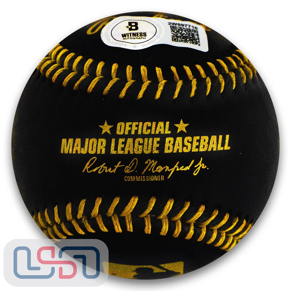 So Taguchi Signed "06. 08. WS Champs" Black Official Major League Baseball BAS - Image 2 of 3