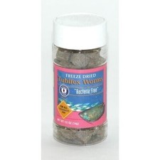 RA SAN FRANCISCO BAY BRAND Freeze Dried Tubifex Worms - 0.5 oz 2 Pack 