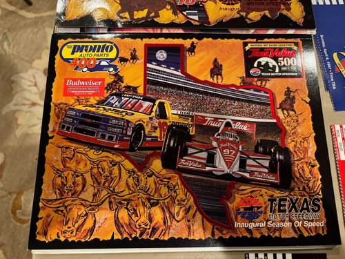 Texas Motor Speedway 1997 1ª Temporada Progs Abril y Junio, 6 talones de boletos, más - Imagen 4 de 8