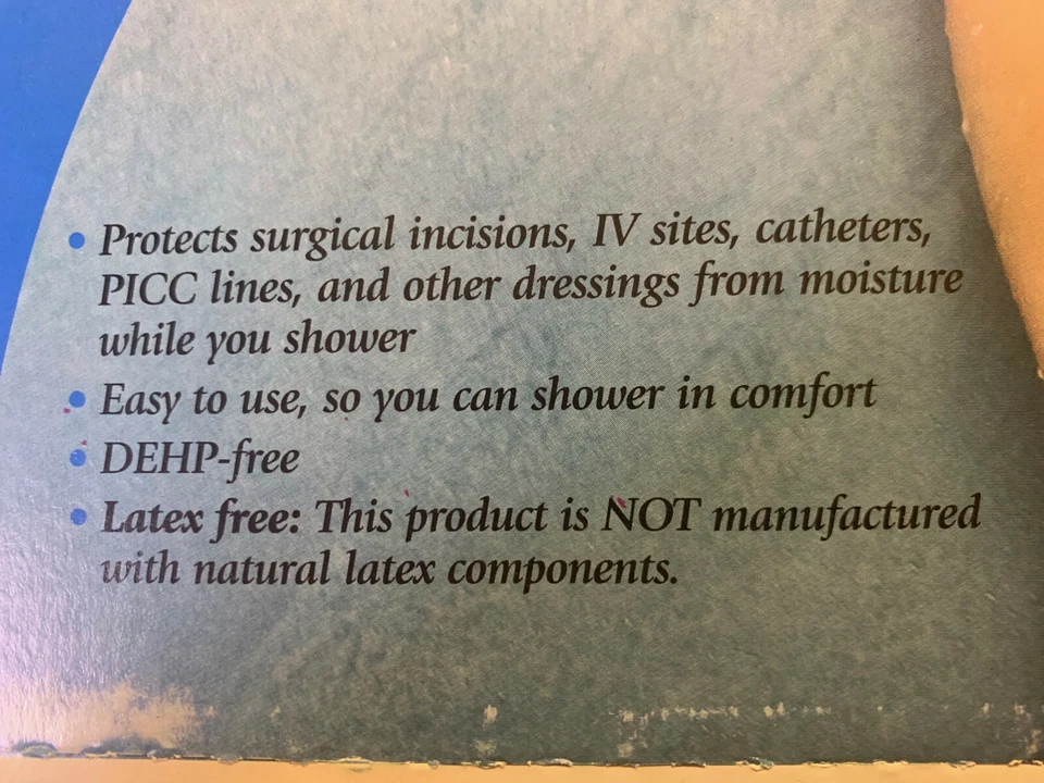 Parches de piel de 15 quilates para ducha 7" x 7" cirugía de corte de herida protección mantiene la piel seca Foto 4 de 4