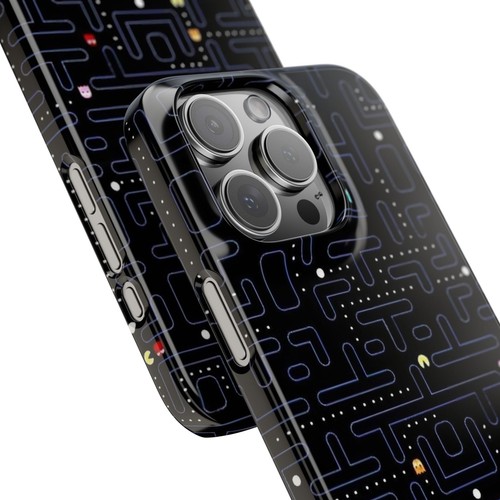 Funda Delgada iPhone, Diseño Retro Pac Man Arcade Tablero de Juego, Acabado Brillante - Imagen 12 de 73