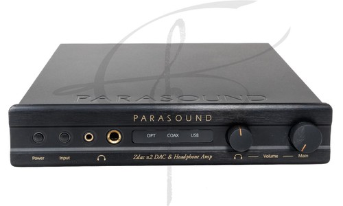 Parasound ZDAC v2 DAC Headphone Amplifier Preamplifier USB OPT COAX Balanced MIB - Picture 6 of 11