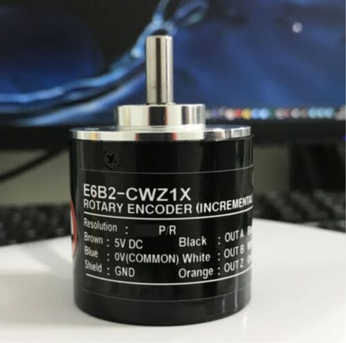 1pz OMRON 100P Encoder Rotante Incrementale 100p/r E6B2-CWZ1X Segnale Differenziale - Foto 2 di 3