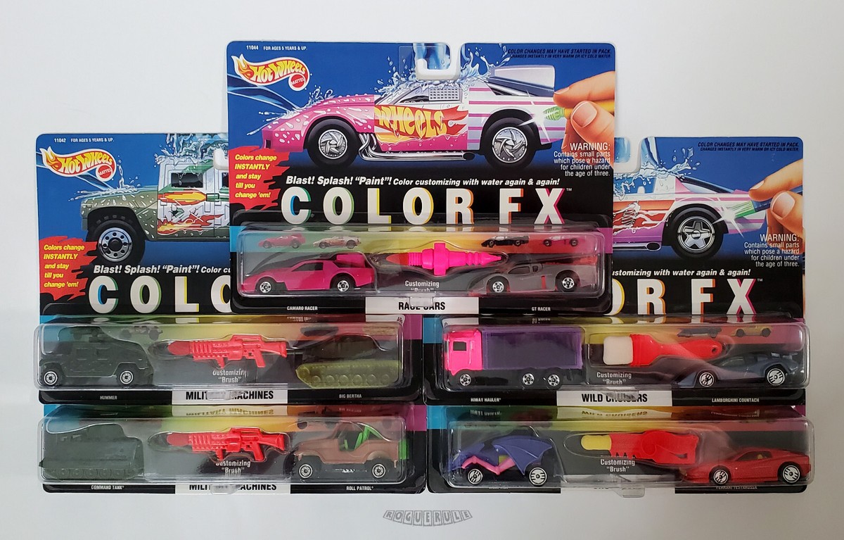 🚦Hot Wheels 1993 Color FX 2-Packs - Mint to Near-Mint | eBay
