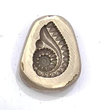 Vintage Bronze Jewelry Die Mold/Mould India Hand Engraved For Jewellery Making