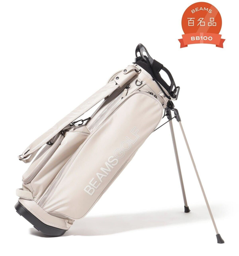 BEAMS GOLF NSG-NYLON OX Caddie Bag/Boston Bag/Cart Bag etc. Beige JAPAN NEW - Picture 25 of 84