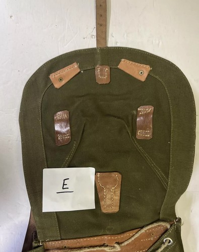 Romanian OD Rucksack Vintage Army Military Surplus Backpack 30L Olive Used - Picture 15 of 17