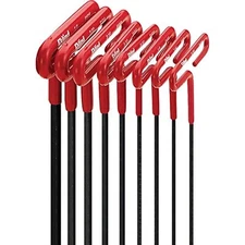 EKLIND 53168 Cushion Grip Hex T-Key allen wrench - 8pc set SAE Inch Sizes