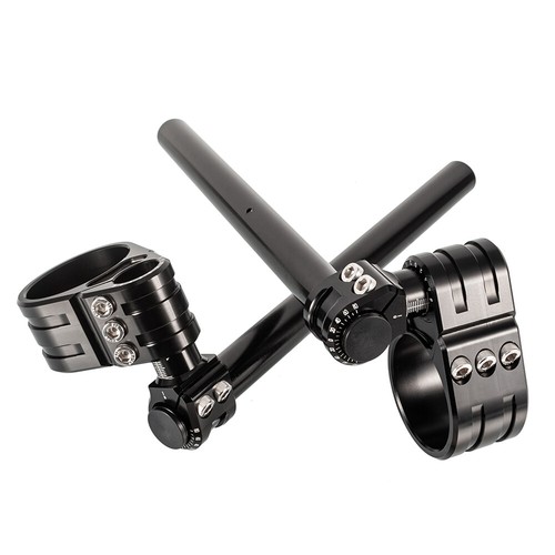 Kit conversione semimanubri per moto Alzate Regolabili Clip per BMW R Nine T R9T - Foto 8 di 9