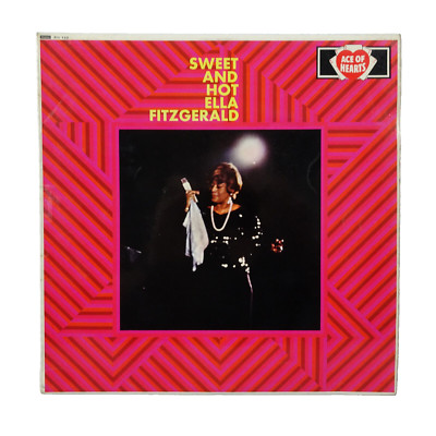 Ella Fitzgerald  - Sweet And Hot, 12'' Vinyl LP Album UK 1967, AH 153 EX/VG+
