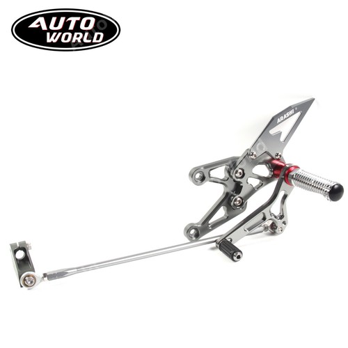 Adjustable Racing Footrest Rearsets Foot Pegs For Yamaha YZF R1 YZF-R1 2007 2008 - Picture 4 of 10
