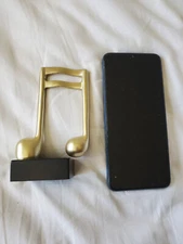 1pc Music Note Decorative Object, Polyresin Ornament For Home Decor