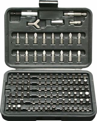 Projahn SECURI Bit-Box 25mm lang 100tlg Bit-Set Bit Satz PH PZ TX Sechskant CrV