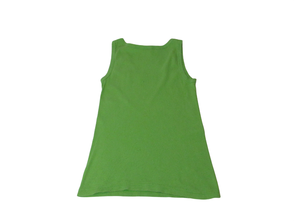 Tank Top Victorias Secret Ribbed Green S Boat Neck Sleeveless Shell Cami |  eBay