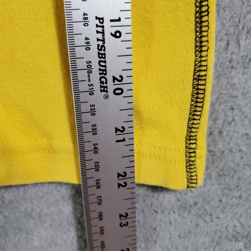 Fox Racing Girl Top Large Yellow Colorblock Shirt Logo Long Sleeve Round Neck - Picture 3 of 10