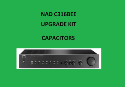Stereo Verstärker NAD C316BEE Reparatursatz - alle Kondensatoren