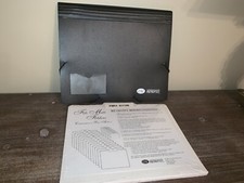 CREATIVE MEMORIES File Mate Black Accordion used File Mate Folders NIP
