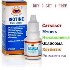 BEST Eye Drops ISOTINE Fresh Stock BUY 2 GET 1 FREE