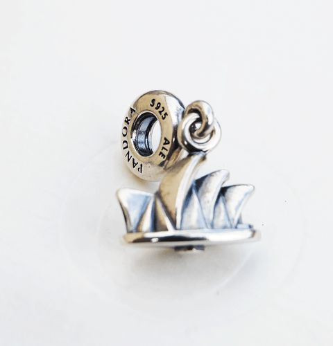 Genuine Pandora Sterling Silver Charm "Opera House" Sydney - 791175  - Picture 1 of 4