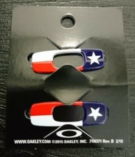 New Oakley Batwolf Sunglasses Replacement Icons O Attachments Pair Texas Flag