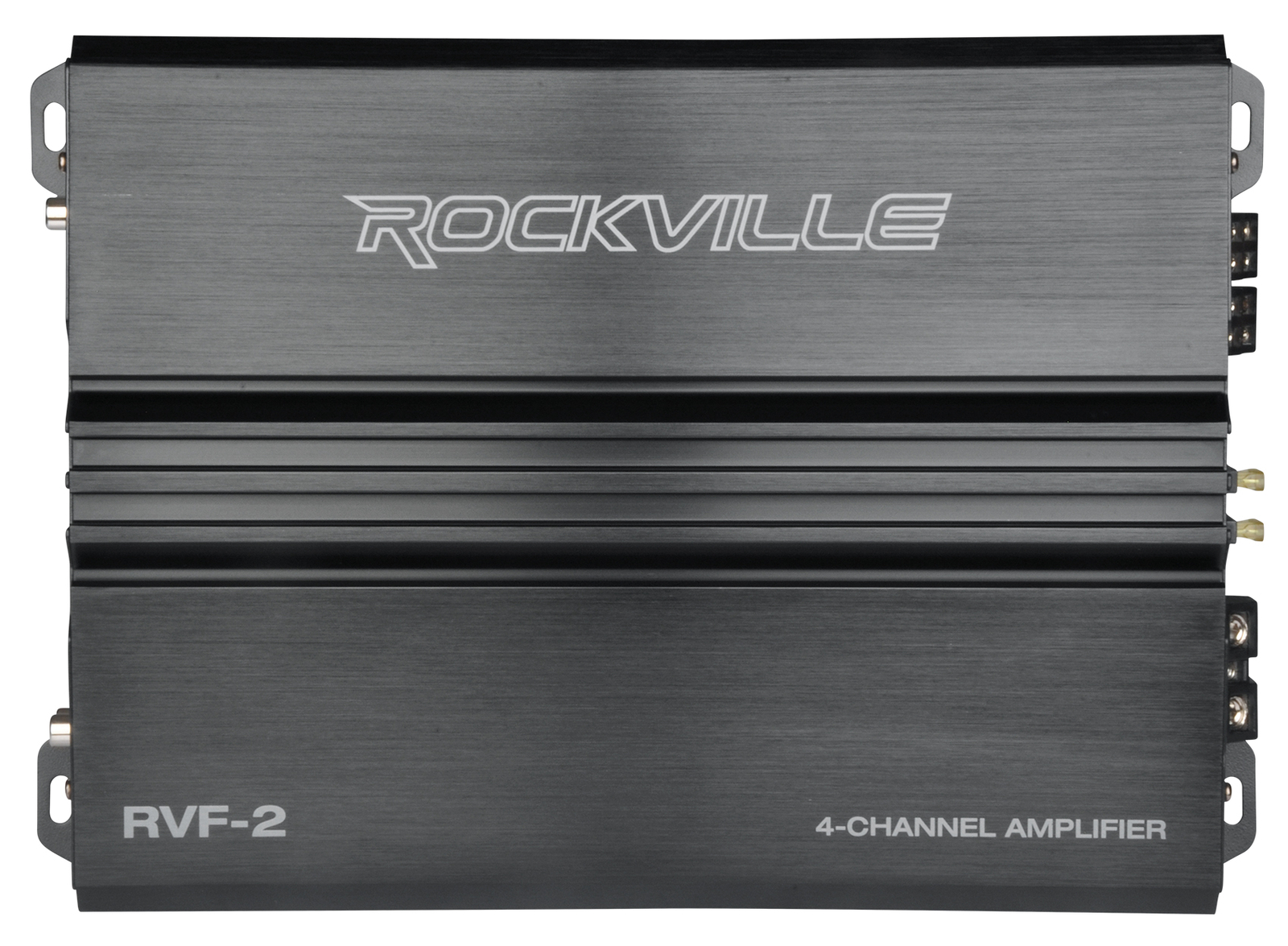 Rockville RVF-2 1200 Вт Пиковый 300 Вт CEA RMS 4-канальный автомобильный усилитель Комплект проводов усилителя