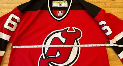 Maillot Vintage New Jersey Devils Brad Bombardir Koho – Taille M, Années 90, Occasion Rare