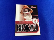 2005-06 Bowman Draft Bravo! Shaquille O'Neal #BV-SO HOF