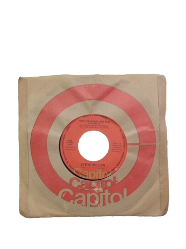 Steve Miller Band, Take The Money And Run / Sweet Maree, 45 Rpm, 7 inch, Record - Picture 2 of 9