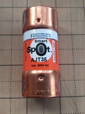 MERSEN FERRAZ SHAWMUT TIME-DELAY FUSE CLASS J 600VAC 35A AJT35 LIKE LPJ35 BUSS