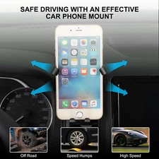 Car Center Dash Cell Mobile Bracket Phone Holder For Nissan Frontier 2022-2025