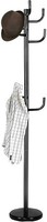 GarderobenstäNder KleiderstäNder Garderobe Kleiderstange 175 Cm + 8 Haken Metall