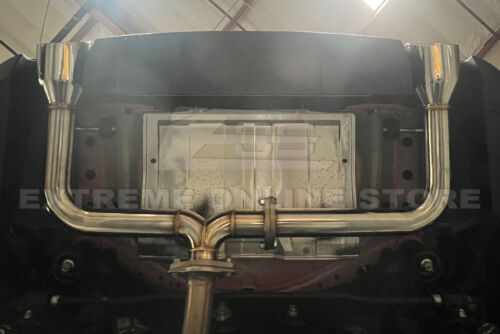 For 22-Up Toyota GR86 Subaru BRZ | Muffler Delete Axle Back 4" Dual Tips Exhaust - Picture 2 of 19
