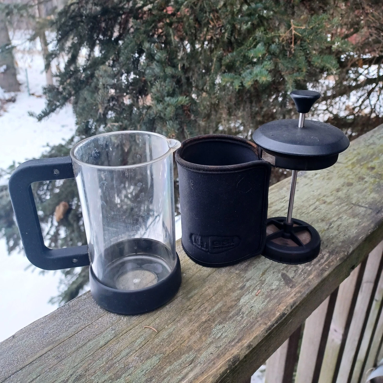 GSI Outdoor Java Press French Coffee Maker Pot 16 Oz Insulated Jacket
Opens in a new window or tab