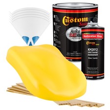 Hot Rod Flatz Boss Yellow Gallon Kit Urethane Flat Auto Car Paint Kit