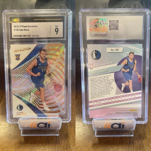 2018-19 Panini Revolution #128 Luka Doncic CSG CGC 9