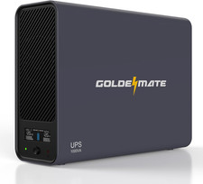 1000VA/800W Lithium UPS Battery Backup Surge Protector, Backup Battery Power S