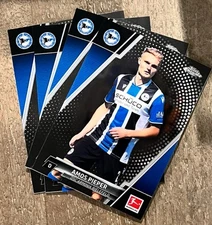 2021-22 topps chrome Bundesliga Amos Pieper #20 Lot Of 4 Cards